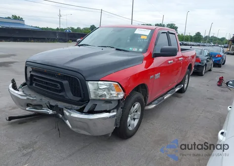 2013 Ram 1500 Slt из США, поврежденный, VIN 1C6RR7GT4DS657018